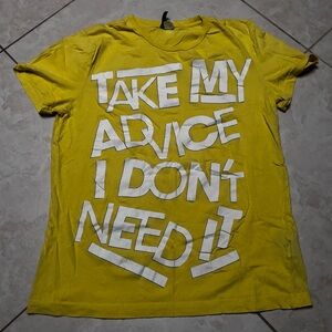 Yellow Graphic T-Shirt